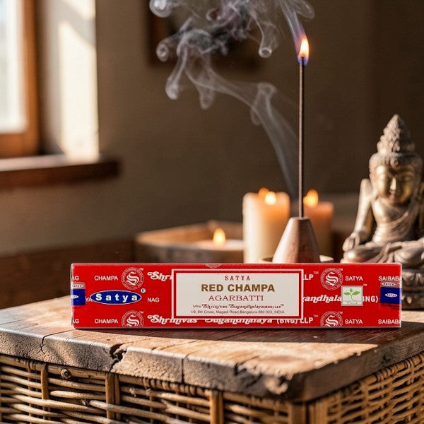 Satya Red Champa Incense Sticks