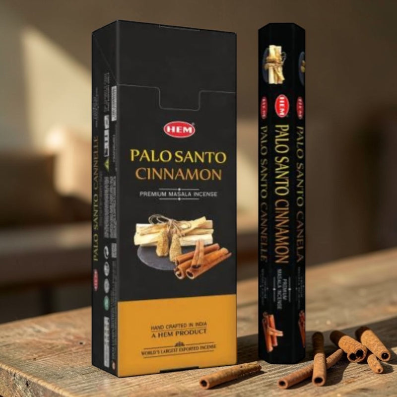 Palo Santo Cinnamon Incense Sticks