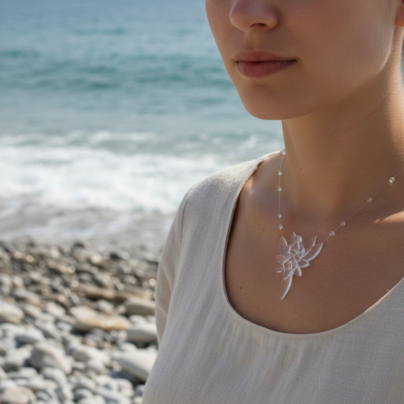 Elven Dew Necklace – Lotus