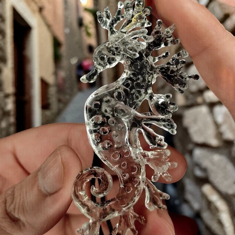 Seahorse Resin Pendant