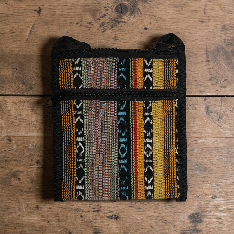 Boho Hemp Mini Pouch – One of a Kind