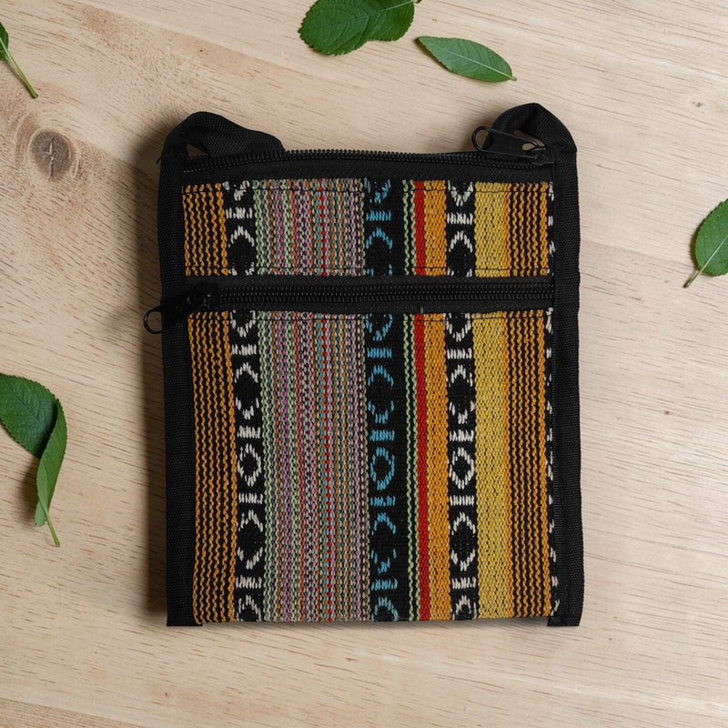 Boho Hemp Mini Pouch – One of a Kind