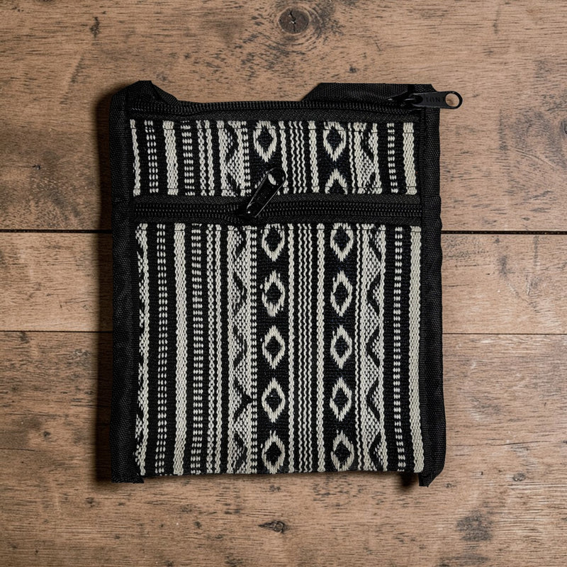 Boho Hemp Mini Pouch – One of a Kind