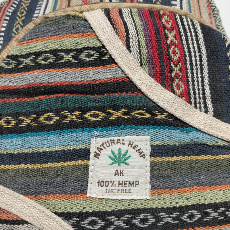 Boho Hemp Backpack – Mountain Caravan