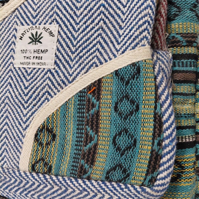 Boho Hemp Backpack – Ocean Nomad