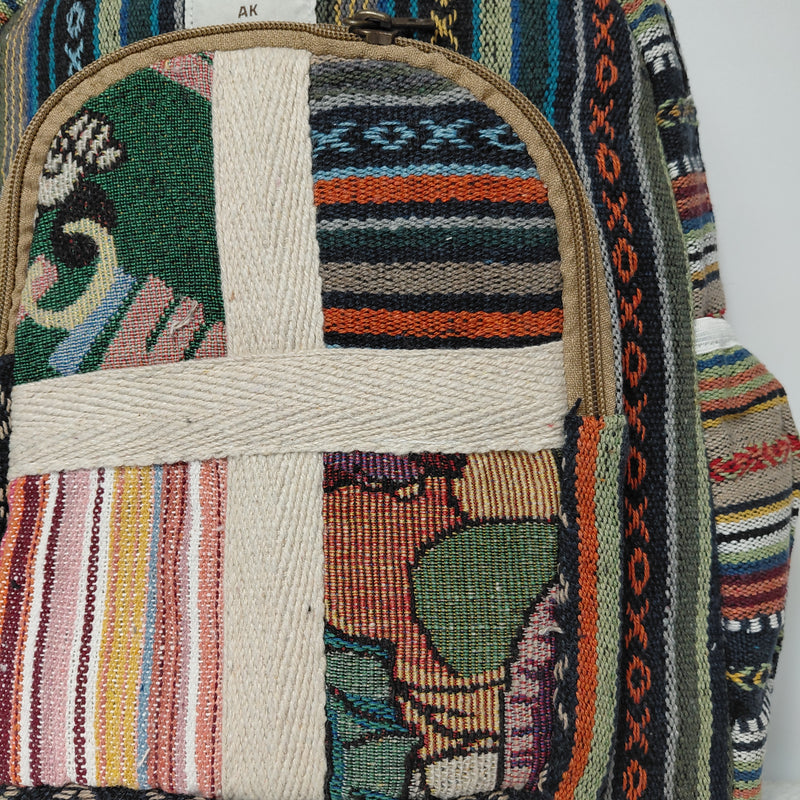 Boho Hemp Backpack – Nomad Road