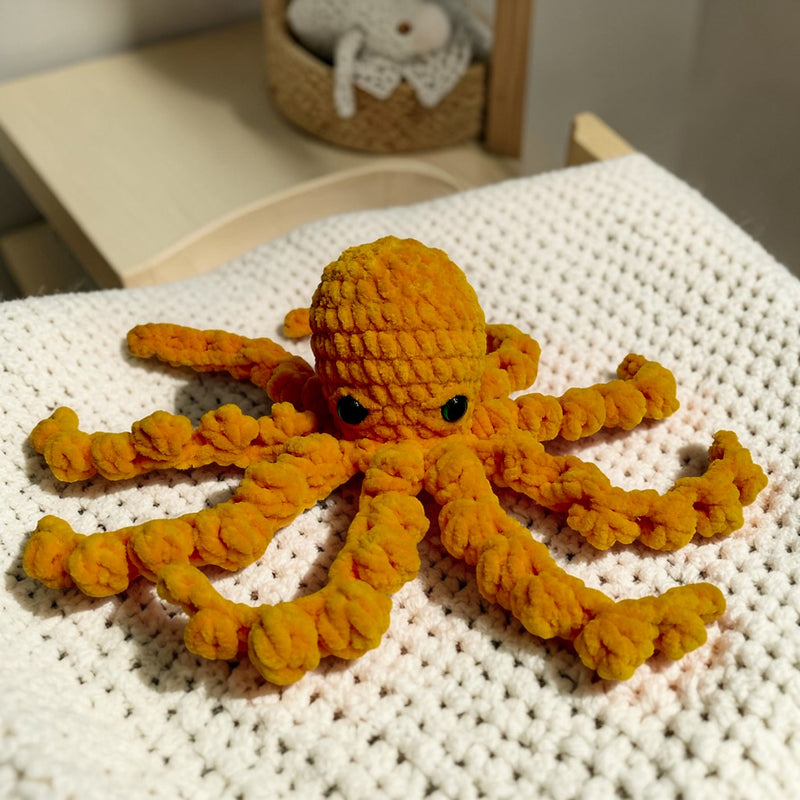 Handmade Crochet Octopus Toy