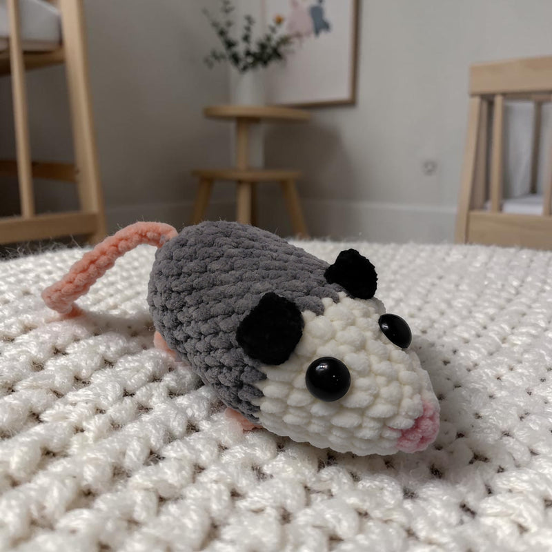 Handmade Crochet Mouse Toy