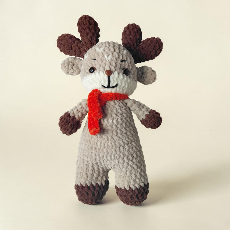 Handmade Crochet Baby Deer Toy