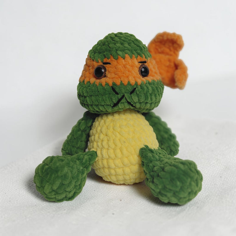 Handmade Crochet Ninja Turtles Toy