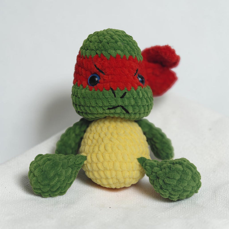 Handmade Crochet Ninja Turtles Toy