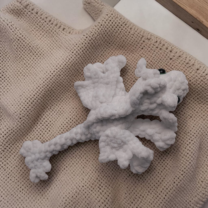 Hand-Crocheted Dragon Toy