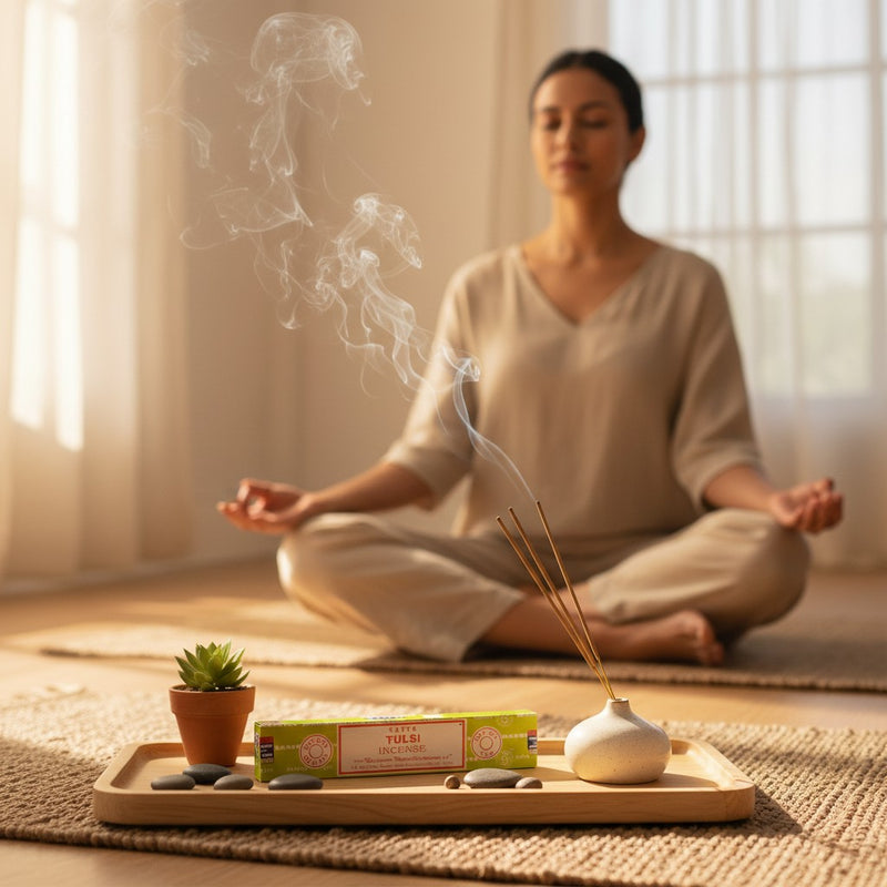 Satya Tulsi Incense Sticks