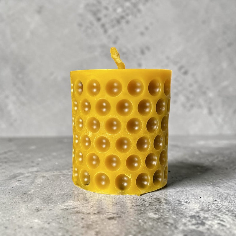 Honeycomb Beeswax Candle