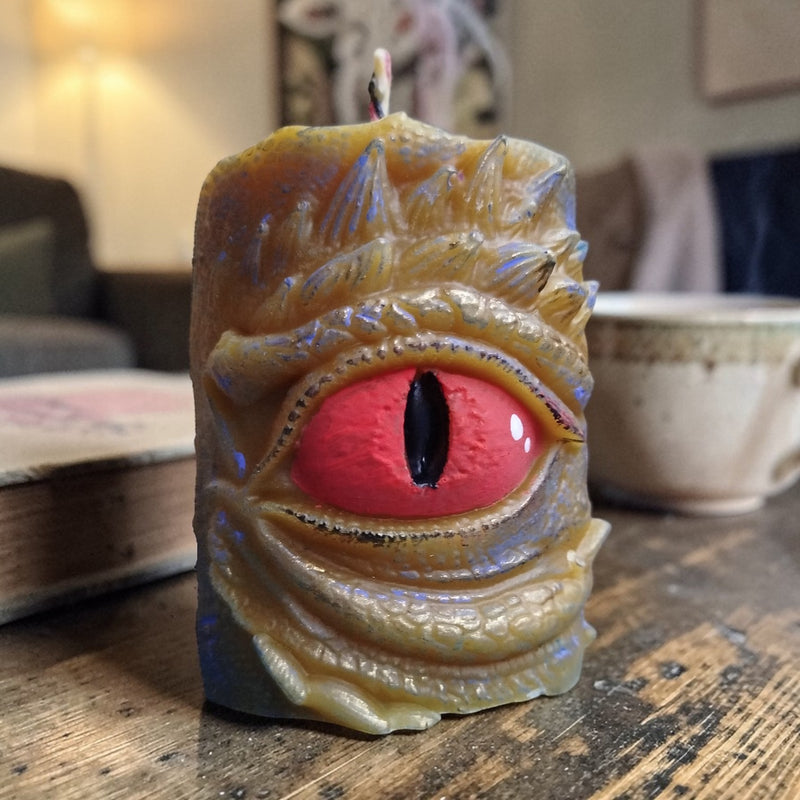 Dragon Red Eye Candle