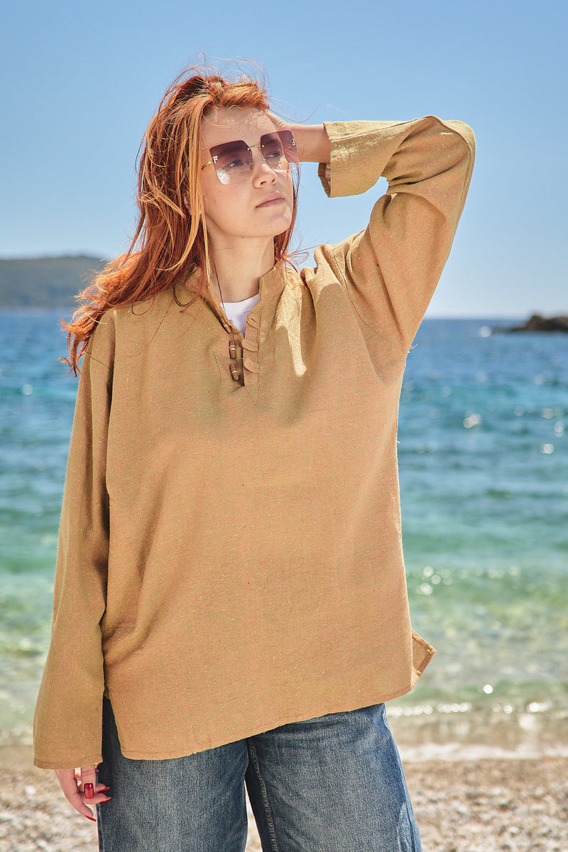 Cotton Boho Shirt