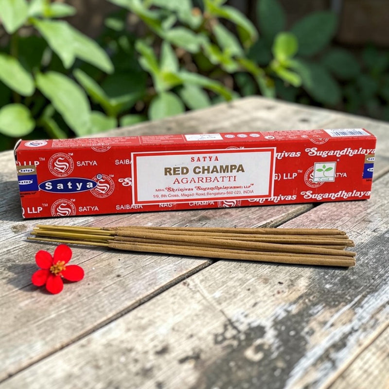 Satya Red Champa Incense Sticks