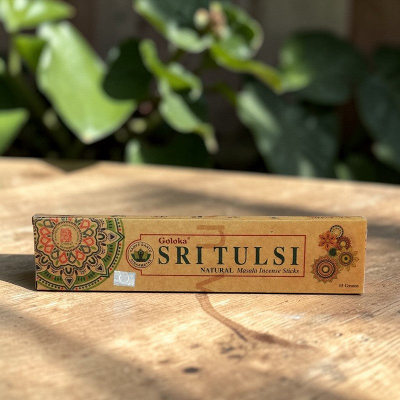 Goloka Sri Tulsi Natural Incense Sticks