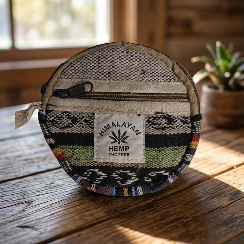 Handmade Hemp Wallet  – Assorted Colors