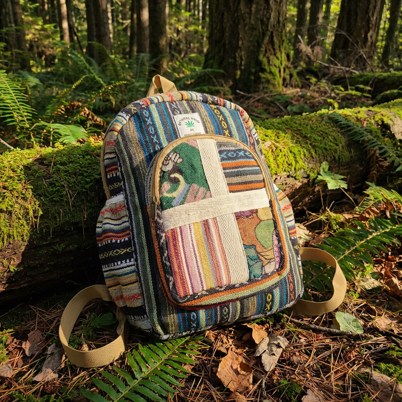 Boho Hemp Backpack – Nomad Road