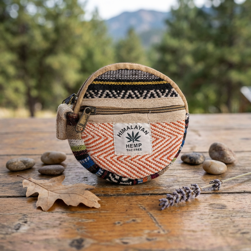 Handmade Hemp Wallet  – Assorted Colors