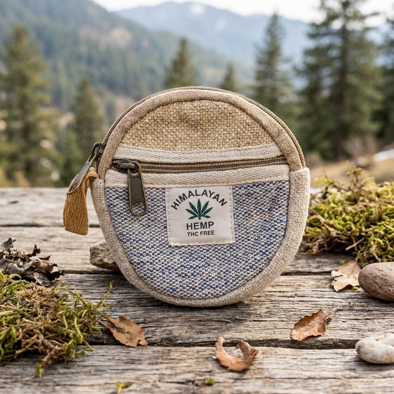Handmade Hemp Wallet  – Assorted Colors