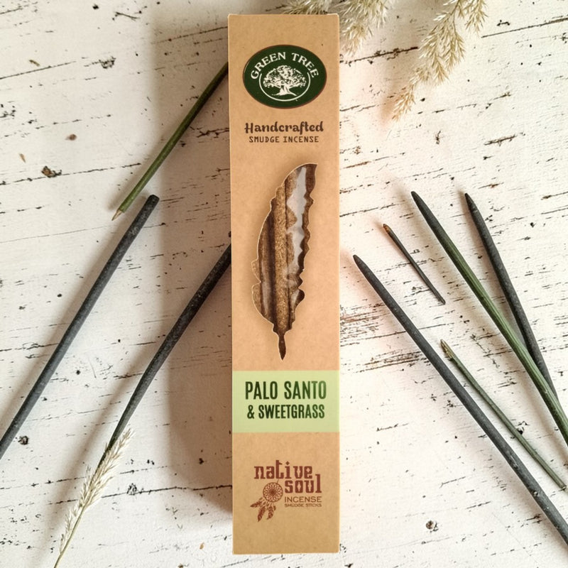 Palo Santo & Sweetgrass Incense Sticks
