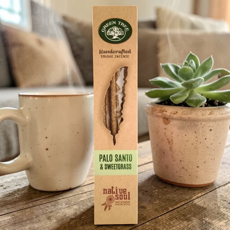 Palo Santo & Sweetgrass Incense Sticks