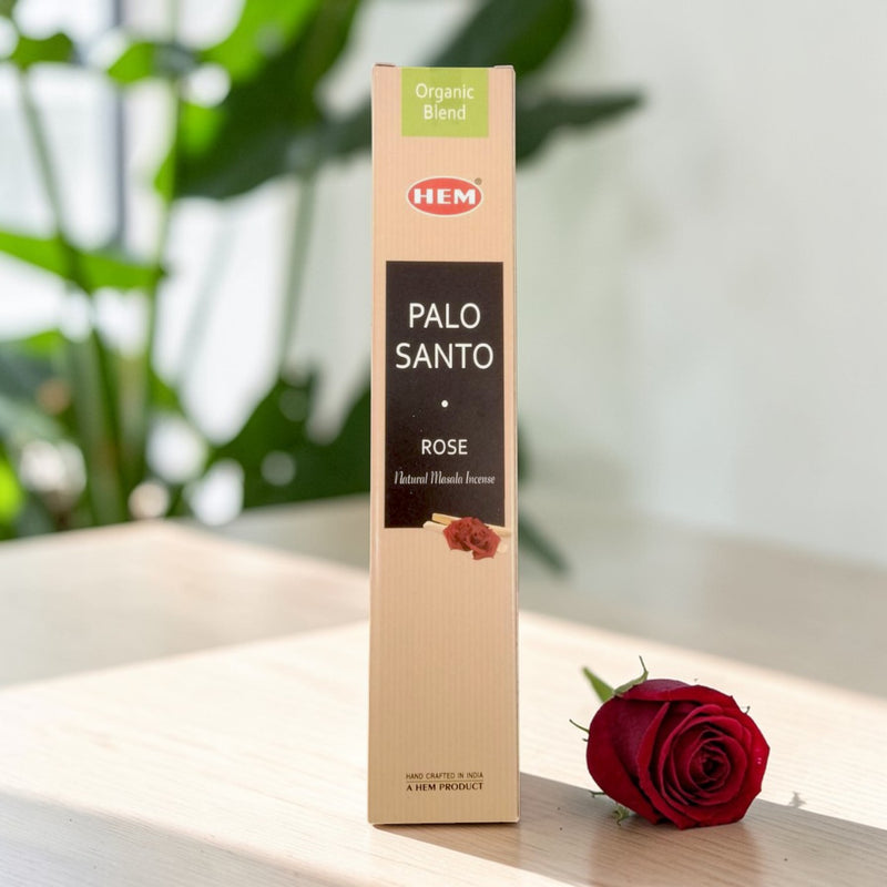 Palo Santo & Rose Incense Sticks