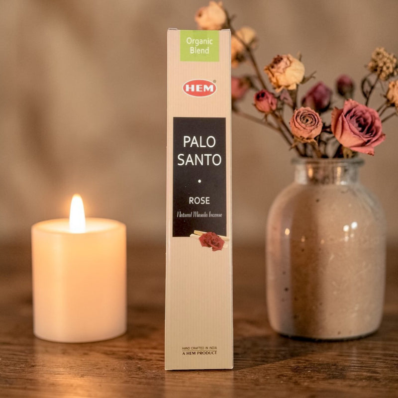 Palo Santo & Rose Incense Sticks